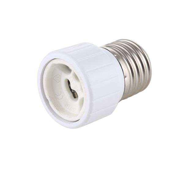 LAMP HOLDER ADAPTER E27 - GU10 SCREW-IN TO DOWN LIGHT 200983
