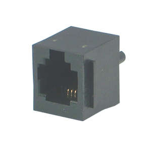 MOD SOCKET RJ11 PCB STR 4-PIN 4-CONTACT PCM06PB04C-15U