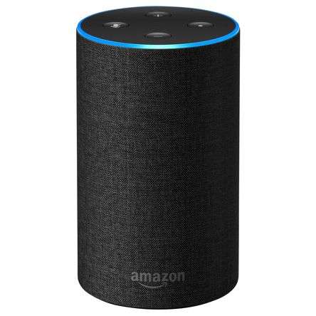 ECHO 2ND GEN SPEAKER ALEXA CHARCOAL ECHO 2ND GEN