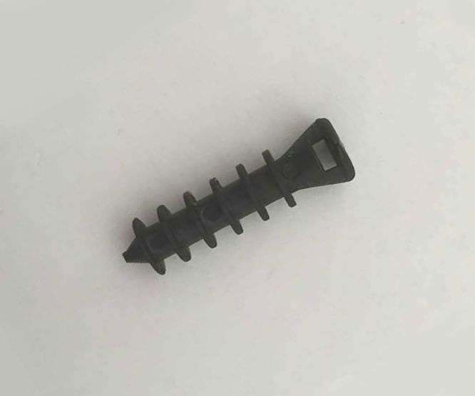 PLUG - CABLE FIXING BLACK 7mm EH1B7
