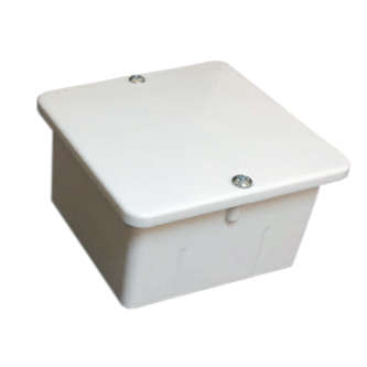 ENCLOSURE PLASTIC 115x115x61 WHITE F/L EHJ11-WT