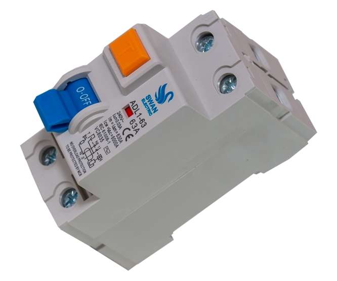 EARTH LEAKAGE 2P (NO O/L) RCCD 63A 30mA  EL-ADL1-63 6263
