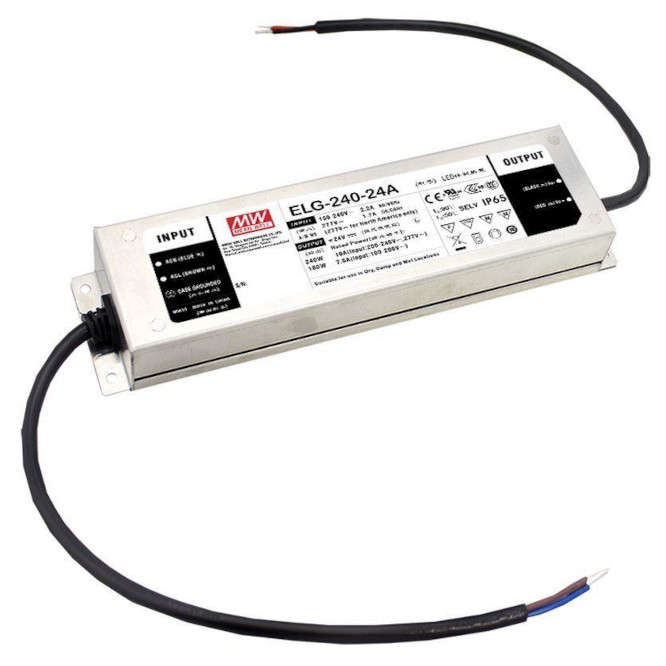 LED POWER SUPPLY ENCL. I=220 O=48V 5A ELG-240-48
