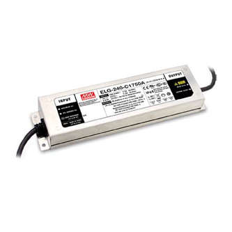 POWER SUPPLY ENCL. LED DRIVER I=220 O=57-115 2A1 240W ELG-240-C2100