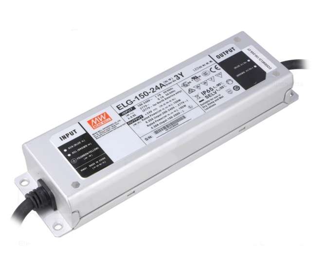 POWER SUPPLY ENCL. LED DRIVER I=220 O=48V 3A1 150W ELG-150-48A