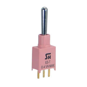 MINI TOGGLE SWITCH SPDT ON-ON PCB ES-4A-T1CR-H-Z54