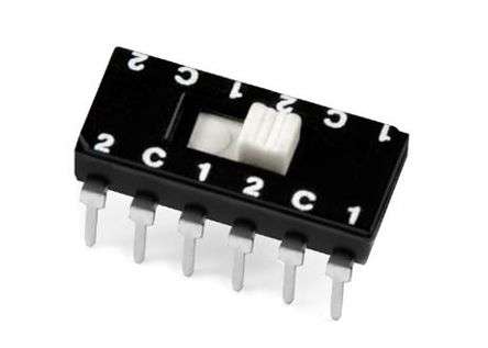 SLIDE SWITCH 4PDT EXTEND ACTUATOR ESP42E01