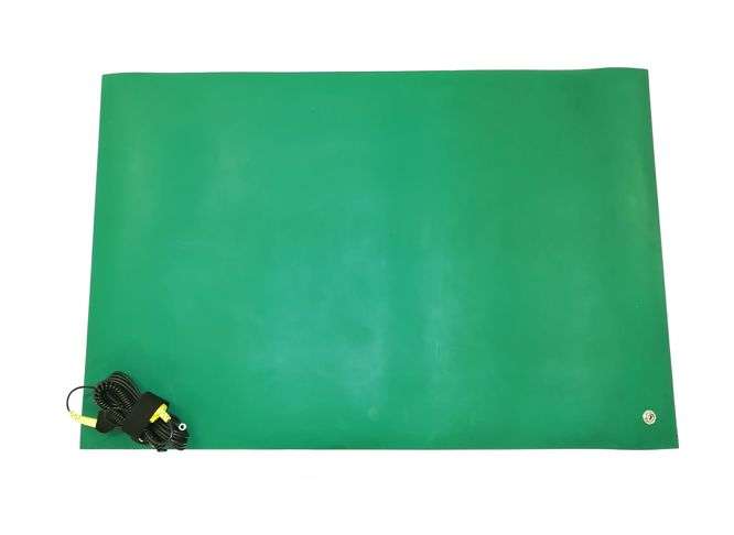 ANTI-STATIC MAT KIT 900x500x2mm GREEN ETS-104GR900X500