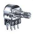 POT S/T LIN DUAL 17mm 100K 0W1 F16KG-B100K-L20KQDL