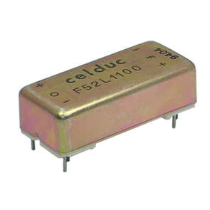 RELAY PCB MOUNT LATCHING 2-COILS DPST 12VDC F52L1100