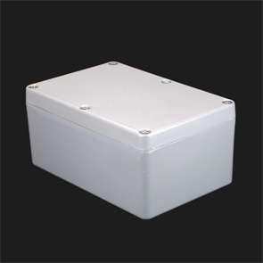 IP65 ALUMINUM ENCLOSURE D/C 120x 80x 57mm FA2-GREY