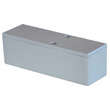 IP65 ALUMINUM ENCLOSURE D/C 130x 40x 42mm FA8   GREY