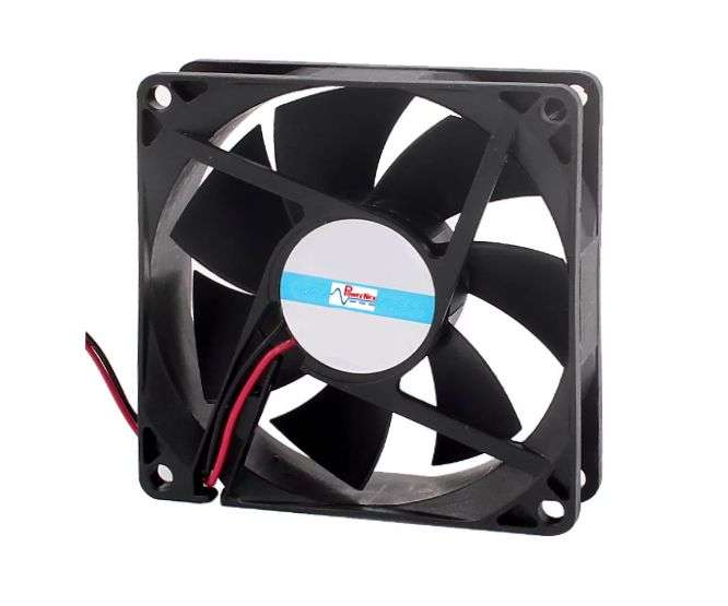AXIAL COOLING FAN 80sqx25mm BALL 110VAC 34W 2550RPM CHACB1L-A-8025B