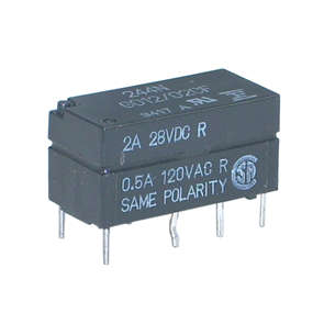RELAY PCB MOUNT DPDT 6V 2A 8PCB FBR244ND006