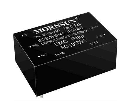 EMC / EMI / RFI MAINS POWER FILTER FC-L01DV1