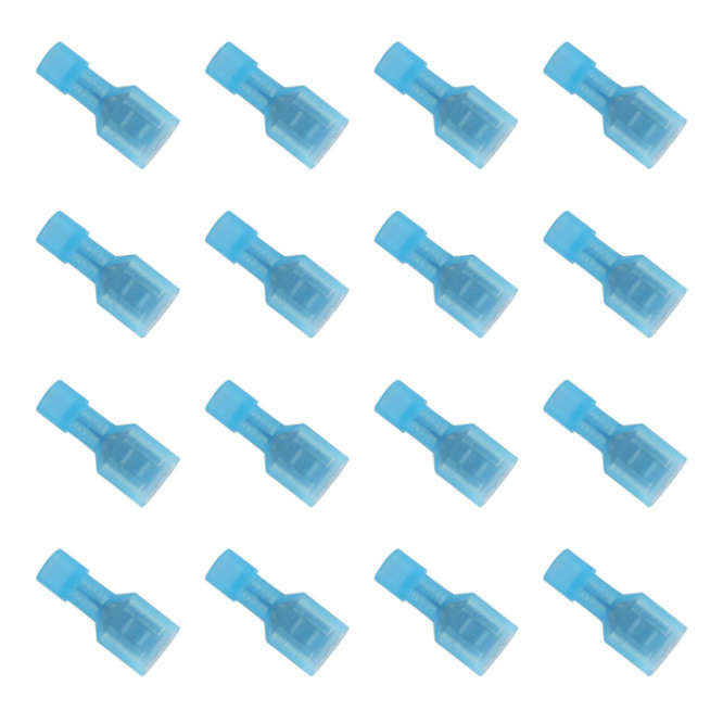 TERMINAL INSULATED BLUE 6.35mm FEM - 1K/BAG FDFN 2-250