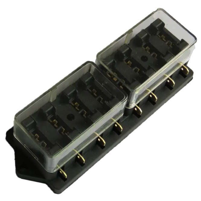 8W FUSE BLOCK WITH COVER 40A 12-24V ATO/ATC FH-723-1