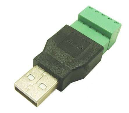 USB-A PLUG BREAKOUT CONNECTOR FL-38P