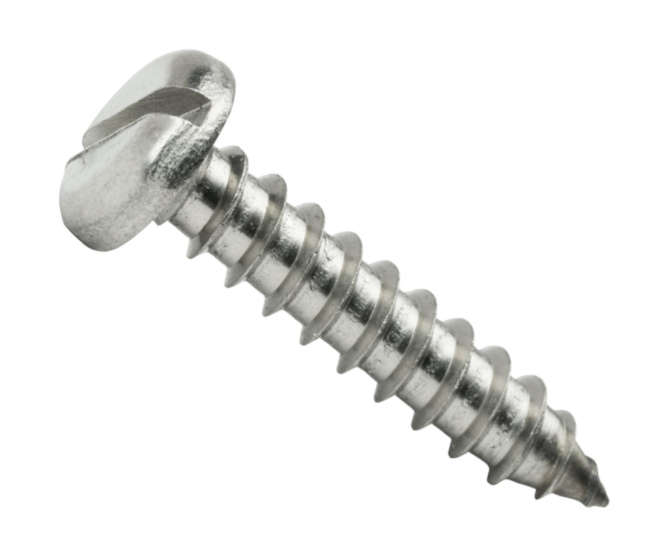 SCREW SELF TAPPER 8x9.5mm FLAT SLOT PAN HEAD PSSTS8x9.5