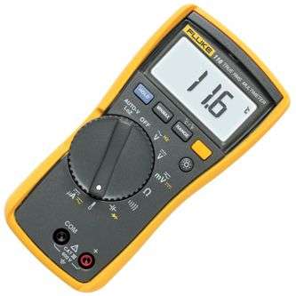 MULTIMETER CAT-III, 600V, TRMS, 6000cnt FLUKE 116