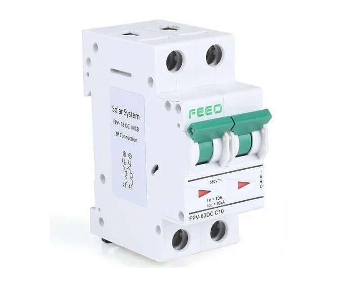 CIRCUIT BREAKER DC D/P 6A FPV-63DC-2P-6A