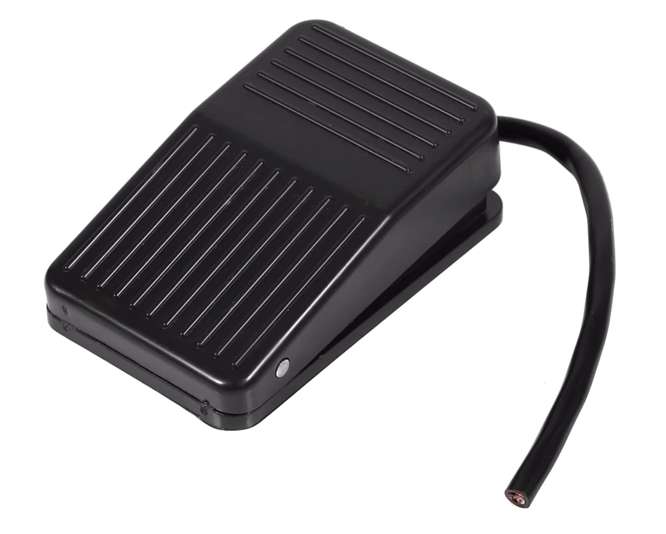 FOOT OPERATED FLOOR SWITCH 220V 10A 100mm OPEN END LEAD TFS-1