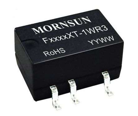 SMD DC/DC CONVERTER I=5V O=5V @ 200mA F0505XT-1WR3