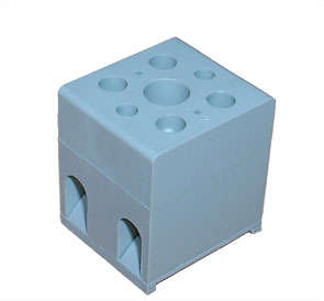 TERMINAL BLOCK 2W FEEDTHRU 8mm G5/2