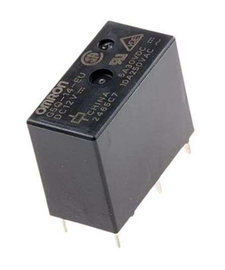 RELAY SPDT 12VDC 5PCB G5Q-14-EU 12DC