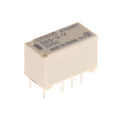 RELAY DPDT 2A 3VDC REC 8PCB G6S-2-Y 3DC