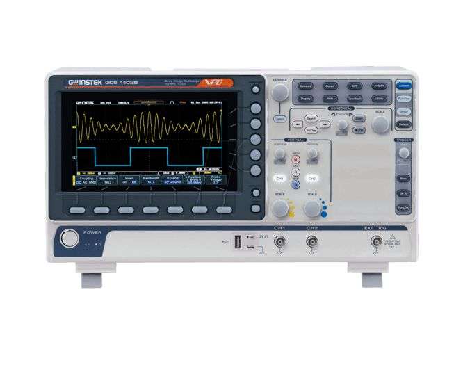 DSO OSCILLOSCOPE 100MHz 2CH 1GSa/s GDS-1102B