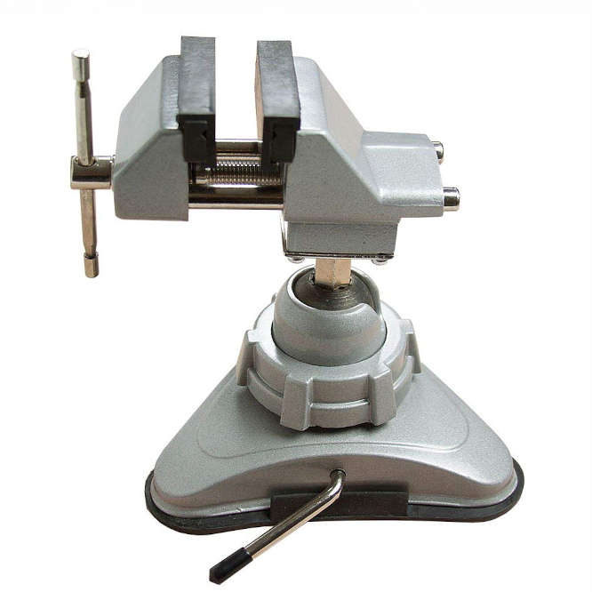 TABLE TOP VISE / CLAMP WITH SUCTION CUP & SWIVEL GH838C