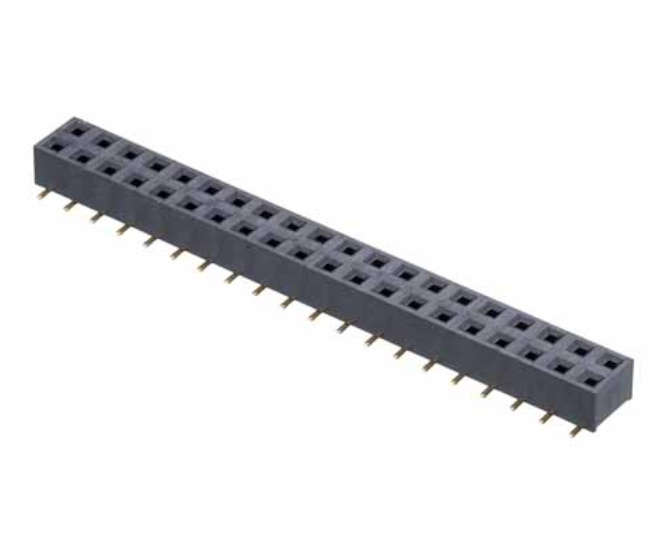 SOCKET HOUSING DIL SMD 2x25P 50W P=1.27mm GHU390LX