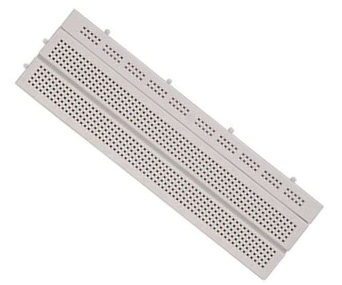 BREADBOARD 172x52 740 HOLES INCL 1+/- POWER RAIL GL-11 *A*