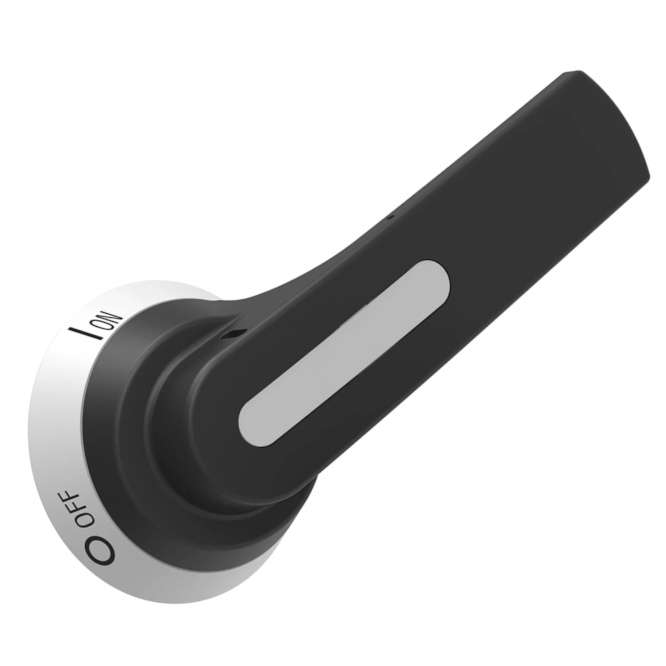 DOOR COUPLING BLACK HANDLE PADLOCKABLE GL SERIES 125mm LEVER GLX61B