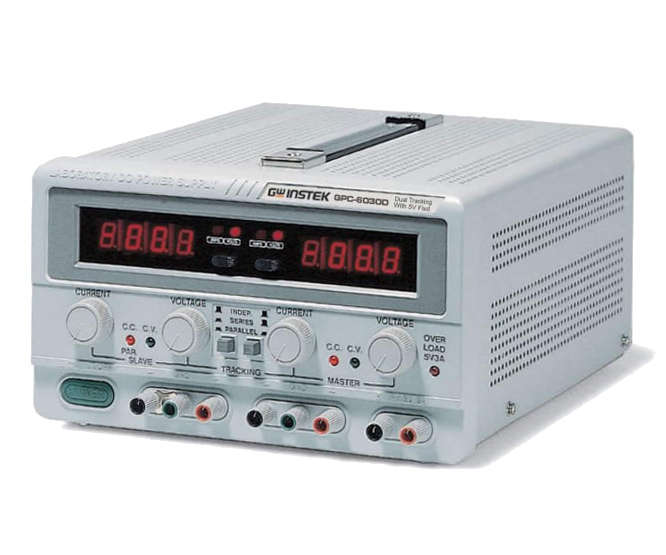 LAB / BENCH POWER SUPPLY 2CH 0- 60V 3A AND 5V GPC-6030D