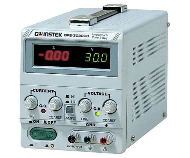 BENCH POWER SUPPLY 0-30V 0-3A GPS-3030DD