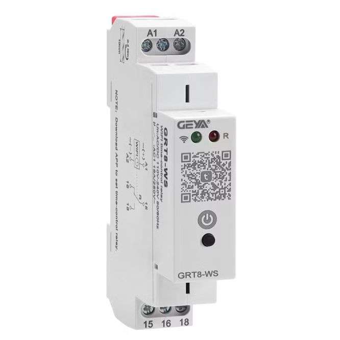 WI-FI ENABLED TIMER CONTROL RELAY 230VAC GRT8-WS