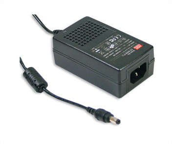 POWER SUPPLY D/T IN=220 OUT=18V 1.38A 2.1MM NO P/LEAD GST25A18-P1J