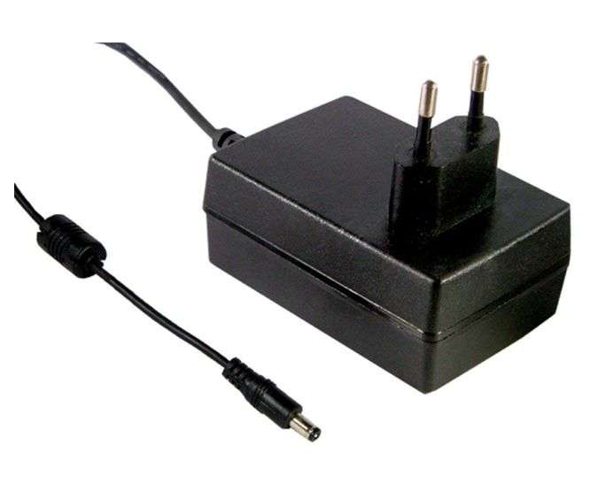 POWER SUPPLY W/M I=220 O=12V 1.5A 2.1mm GST18E12-P1J