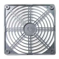 PLASTIC FINGER/FAN GUARD BLACK 120mm - 400/BOX 170320