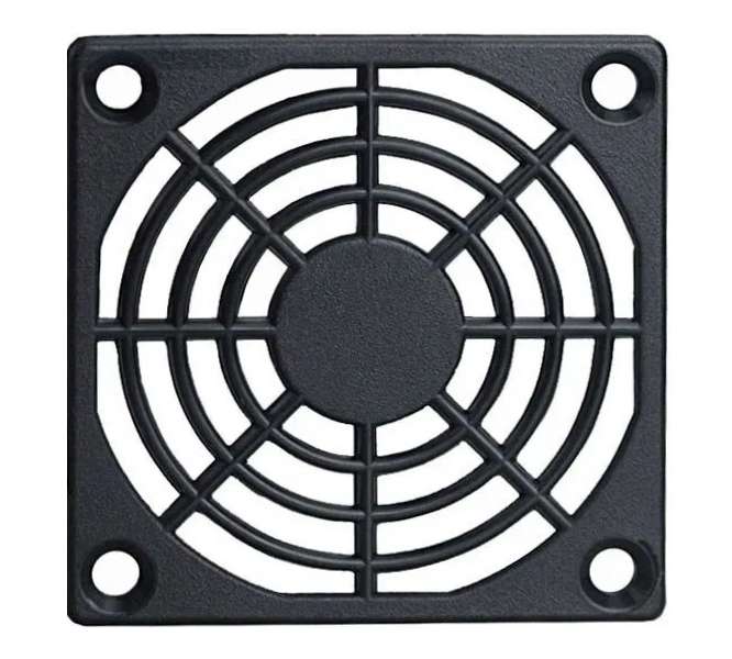 PLASTIC FINGER/FAN GUARD BLACK 60mm 180769