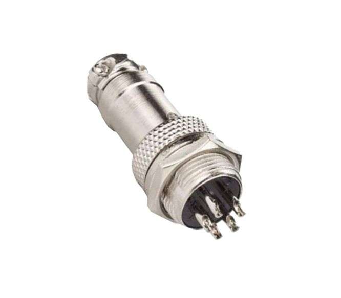 AVIATION M16 4W IN-LINE & P/MNT CONN. SET   GX16-A-4PS  / 200200