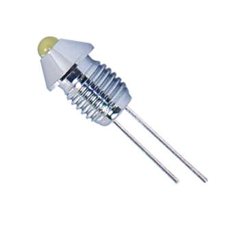 LED HOLDER 3mm CHROME YL LED H-301(Y)