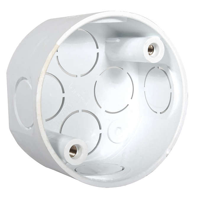 20mm ROUND PVC CONDUIT BOX 8W PUSH-IN H123