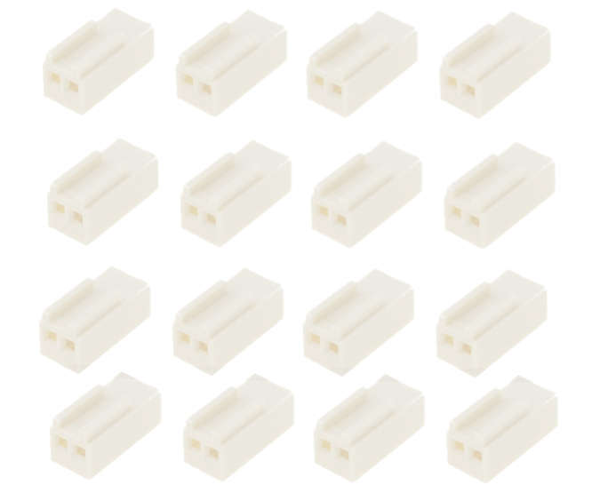 HOUSING SIL 2.54 YY2CT/3N/7478 02W - 2K/BAG H2542-02