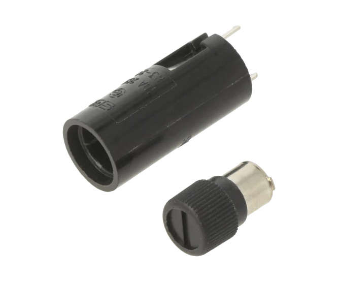 FUSE HOLDER 5x20 VERTICAL PCB-10mm H3-24