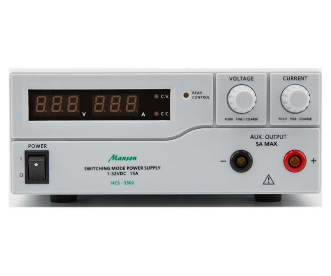 PSU BENCH DIG 1CH 1- 60V 8A HCS-3304