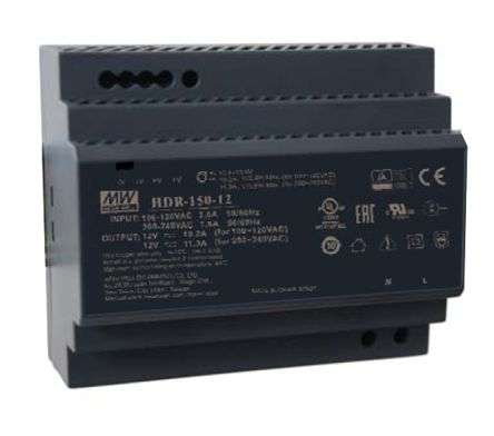 PSU D/R U/SLIM I=220VAC O=48VDC 3A HDR-150-48