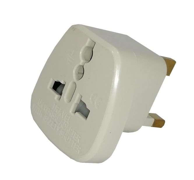 TRAVEL POWER ADAPTOR WALL=BRIT UNIVERSAL HDS-7